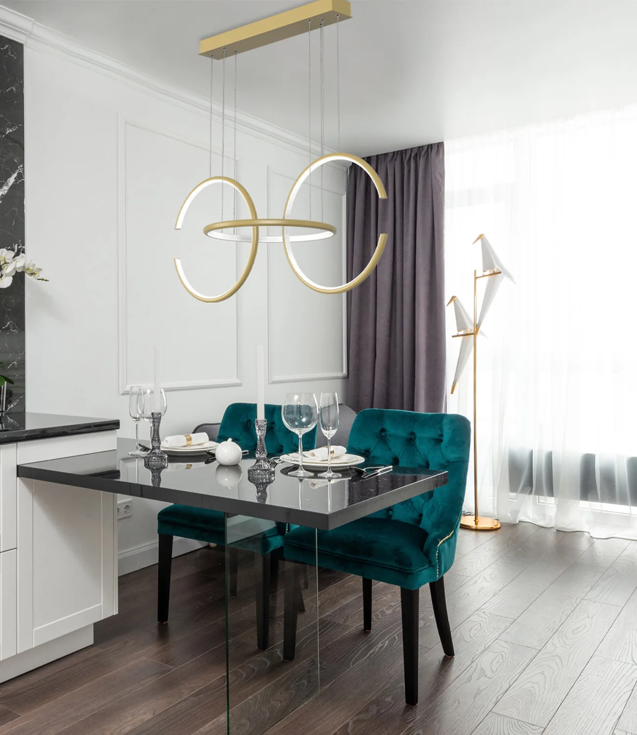 LED Celestial No.3 Lampe mit stilvollem Design