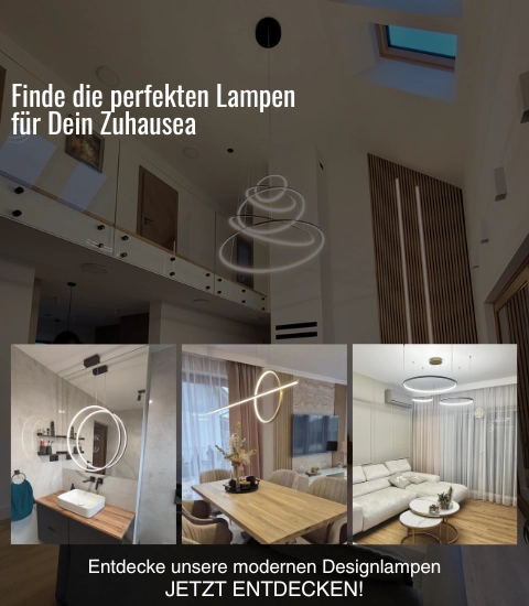 Finde die perfekten Lampen für Dein Zuhause