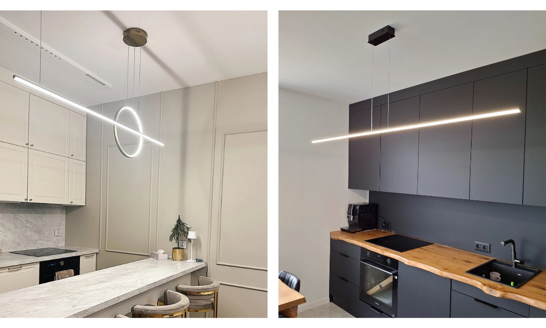 Welche LED Lampe über die Kücheninsel? Inspirationen & Ideen von LEDesign