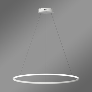 Moderne LED-Hängeleuchte Orbit No.1 80 cm Weiß 4000K dimmbar LEDesign