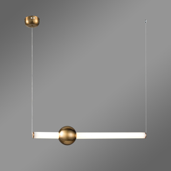 Moderne LED-Pendelleuchte Led Solis B2 Gold 3000K