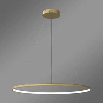 Moderne LED-Hängeleuchte Orbit No.1 80 cm Gold 4000K LEDesign