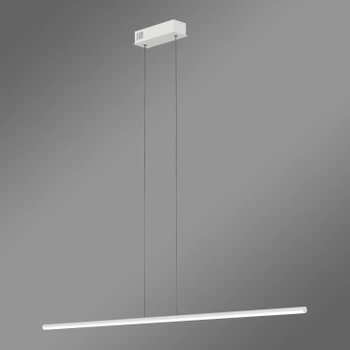 Moderne LED-Pendelleuchte Line 120 cm Weiß 3000K LEDesign