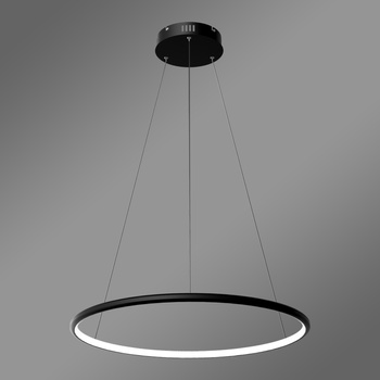 Moderne LED-Hängeleuchte Orbit No.1 60 cm Schwarz 4000K dimmbar LEDesign