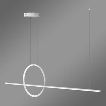 Moderne LED-Pendelleuchte Geometrik 40 cm Weiß 3000K LEDesign