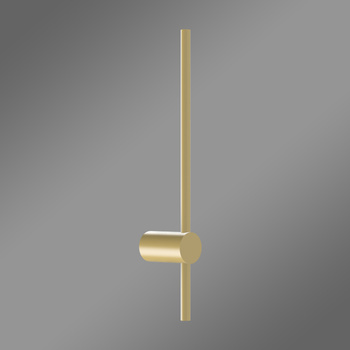 LED-Wandleuchte Line 60 cm Gold 4000K mit Fernbedienung LEDesign