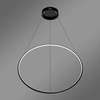 Moderne LED-Hängeleuchte Orbit No.1 100 cm Schwarz 3000K dimmbar LEDesign