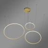 Moderne LED-Pendelleuchte Orbit S No.3 80cm Gold 4000K LEDesign