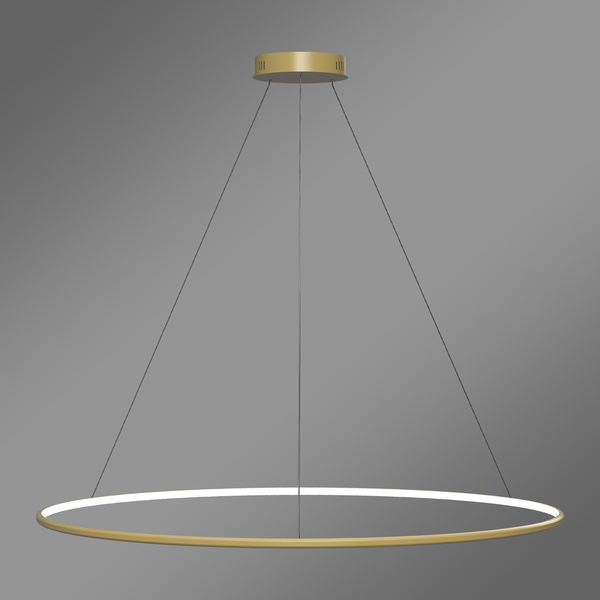 Moderne LED-Hängeleuchte Orbit No.1 120 cm Gold Smart 4000K LEDesign