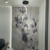 Moderne Led Moon Pendelleuchte No.3 B schwarze 4000K LEDesign