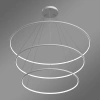 Moderne LED-Pendelleuchte Orbit No.3 120 cm Weiß 3000K LEDesign