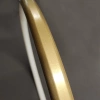 Moderne LED-Pendelleuchte Orbit S No.3 120 cm Gold 4000K dimmbar LEDesign