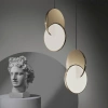 Led-Pendelleuchte Eclipse gold modern für elegante Innenräume