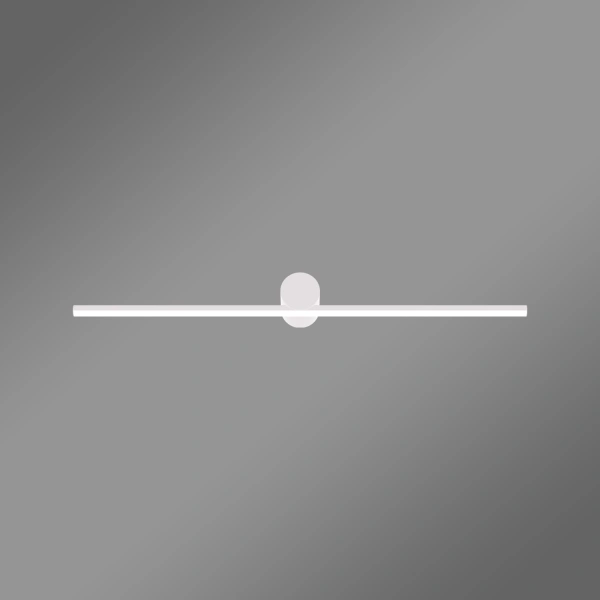 LED-Wandleuchte Line No.2 80 cm Weiß 3000K LEDesign