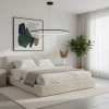 Moderne LED-Hängeleuchte Orbit No.1 120 cm Schwarz 4000K dimmbar LEDesign