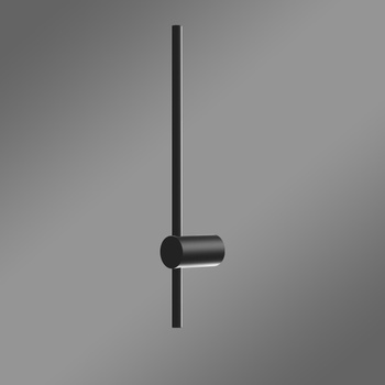 LED-Wandleuchte Line 60 cm Schwarz 4000K mit Fernbedienung LEDesign