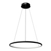 Moderne LED-Hängeleuchte Orbit No.1 60 cm Schwarz Smart 4000K LEDesign