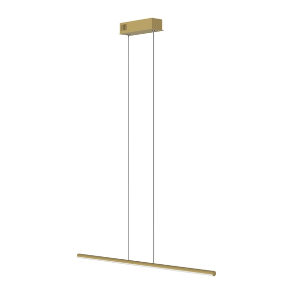 Moderne LED-Pendelleuchte Line 60 cm Gold 4000K LEDesign