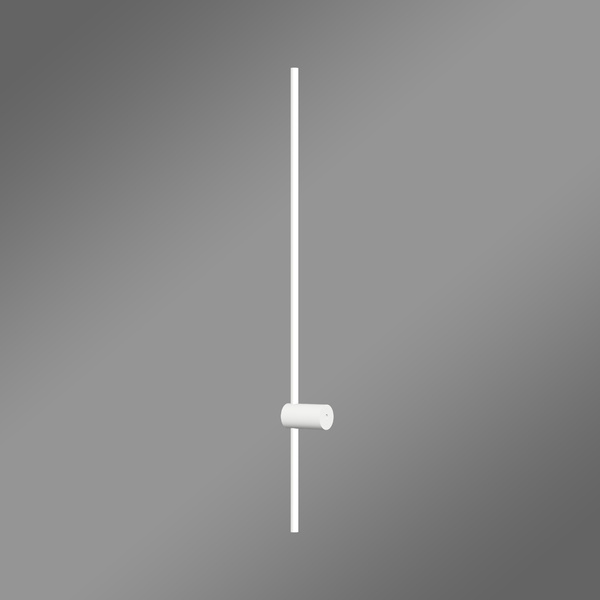 Moderne LED-Wandleuchte Line 120 cm Weiß 4000K elegantes Wandlicht LEDesign