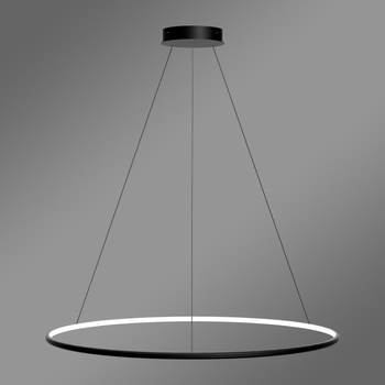 Moderne LED-Hängeleuchte Orbit No.1 100 cm Schwarz Smart 3000K LEDesign