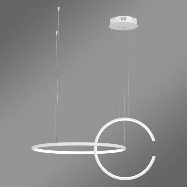 Moderne Led-Pendelleuchte Celestial No.2 weiß mit Tuya App 3000K LEDesign