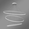 Moderne LED-Pendelleuchte Orbit No.3 120 cm Weiß 4000K LEDesign