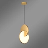 Led-Pendelleuchte Eclipse gold modern für elegante Innenräume