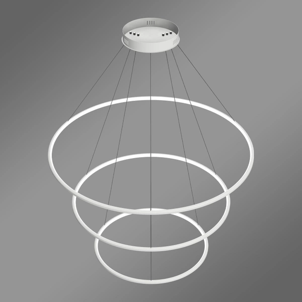 Moderne LED-Pendelleuchte Orbit No.3 100 cm Weiß 3000K dimmbar LEDesign