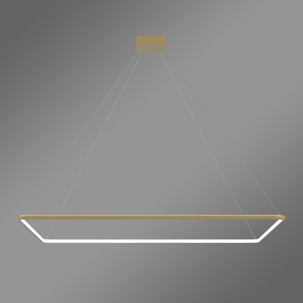 Pendelleuchte Led Quadrum No.1 120 cm Gold 4000K LEDesign