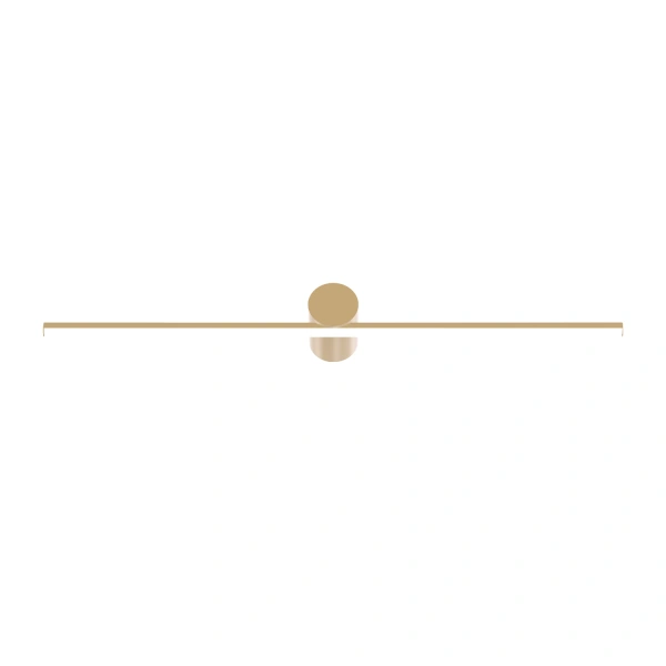 LED-Wandleuchte Line No.2 80 cm Gold 4000K LEDesign