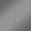 LED-Wandleuchte Line 120 cm Gold 3000K mit Fernbedienung LEDesign