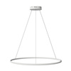 Moderne LED-Hängeleuchte Orbit No.1 80 cm Weiß 4000K LEDesign