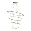 Moderne LED-Pendelleuchte Orbit No.4 100 cm Gold 3000K mit Tuya LEDesign