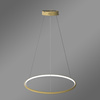 Moderne LED-Hängeleuchte Orbit No.1 60 cm Gold 4000K mit Fernbedienung LEDesign