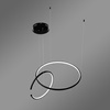 Moderne Led-Pendelleuchte Celestial No.2 schwarz mit Tuya App 4000K LEDesign
