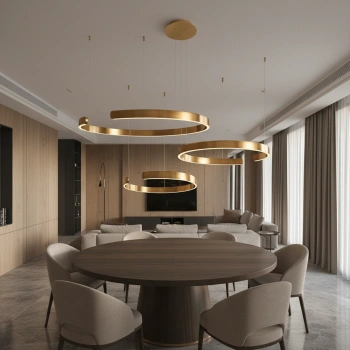 Exklusive Led-Pendelleuchte Solaris S No.3 80 warme Lichtfarbe