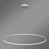 Moderne LED-Pendelleuchte Orbit No.1 120 cm Weiß 4000K mit Fernbedienung LEDesign