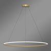 Moderne LED-Hängeleuchte Orbit No.1 120 cm Gold 4000K LEDesign