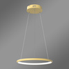 Moderne LED-Hängeleuchte Orbit No.1 40 cm Gold 4000K dimmbar LEDesign