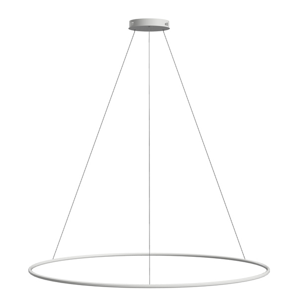 Moderne LED-Hängeleuchte Orbit No.1 150 cm Weiß Smart 3000K LEDesign