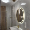 Moderne LED-Pendelleuchte Led Ellipse No.2 Gold 4000K LEDesign