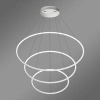 Moderne LED-Pendelleuchte Orbit No.3 100 cm Weiß 3000K LEDesign