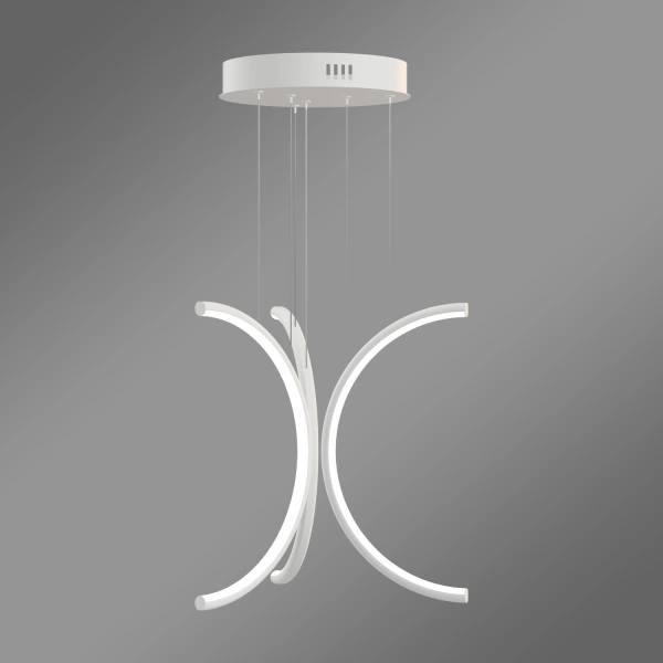 Moderne Pendelleuchte Led Moon No.3 40 cm Weiß 4000K | LEDesign