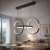 Moderne Led-Pendelleuchte Celestial Nein.3 cm schwarz neutral 4K LED-Design