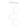Moderne LED-Pendelleuchte Moon No.3 Weiß 3000K mit Tuya App LEDesign