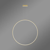 Moderne Pendelleuchte LED Moon 100 cm in Gold, neutrales Licht 4000K | LEDesign