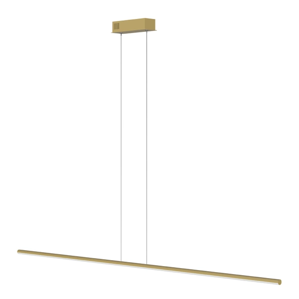 Moderne LED-Pendelleuchte Line 180 cm Gold 4000K LEDesign