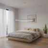 Moderne LED-Hängeleuchte Orbit No.1 150 cm Weiß 4000K LEDesign