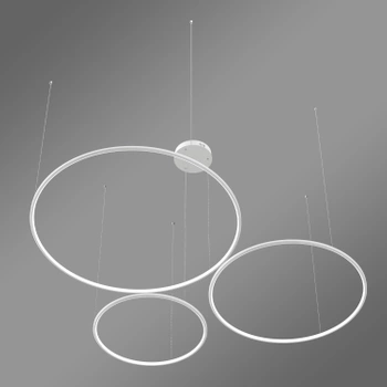 Moderne LED-Pendelleuchte Orbit S No.3 100 cm Weiß 3000K LEDesign