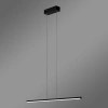 Moderne LED-Pendelleuchte Line 60 cm Schwarz 4000K LEDesign